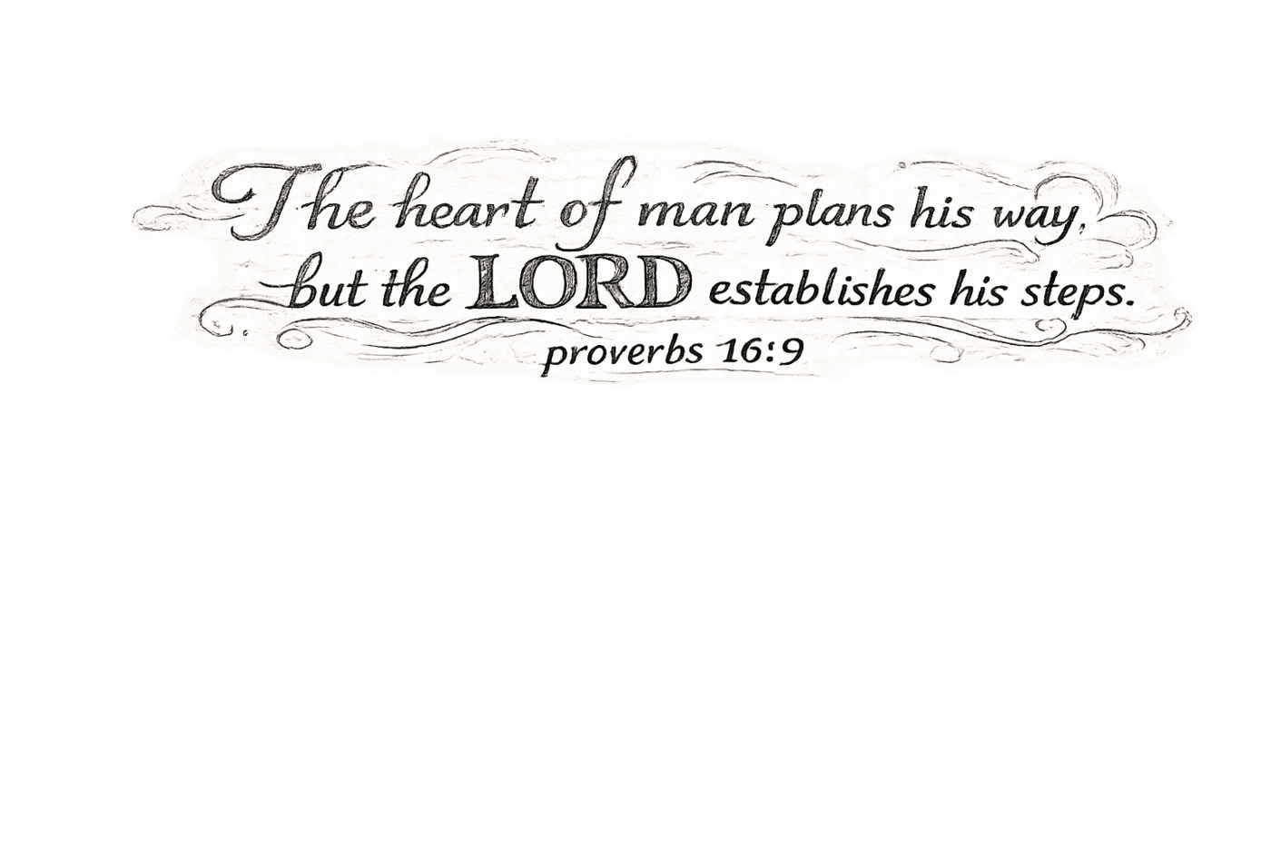 Proverbs 16:9